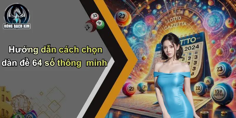 Hướng dẫn cách chọn dàn đề 64 số thông minh
