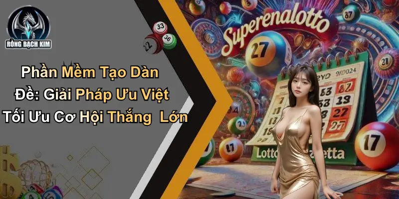 Phần Mềm Tạo Dàn Đề: Giải Pháp Ưu Việt Cho Cơ Hội Thắng Lớn