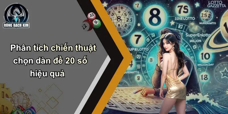 Phân tích chiến thuật chọn dàn đề 20 số hiệu quả