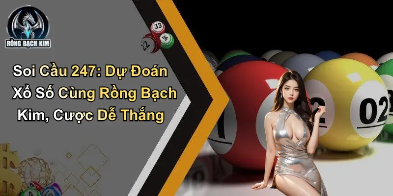 Soi Cầu 247: Dự Đoán Xổ Số Cùng Rồng Bạch Kim, Cược Dễ Thắng