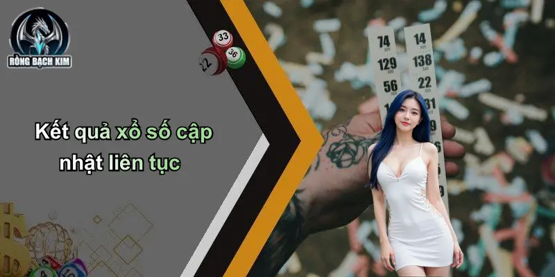 Kết quả xổ số cập nhật liên tục